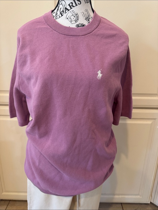 Ralph Lauren Other - Ralph Lauren Lavender Crewneck Polo Player Tee ( uni sex)